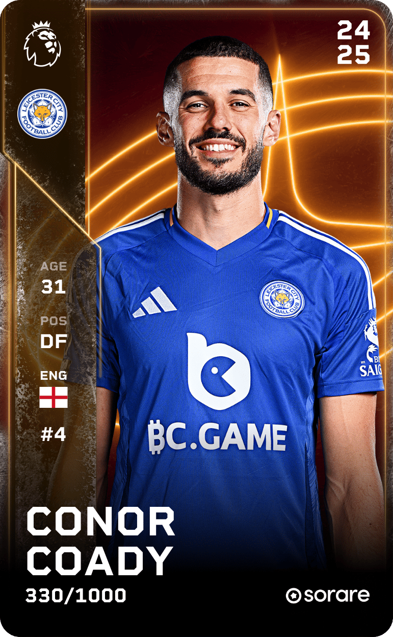 Conor Coady 2024-25 • Limited 330/1000