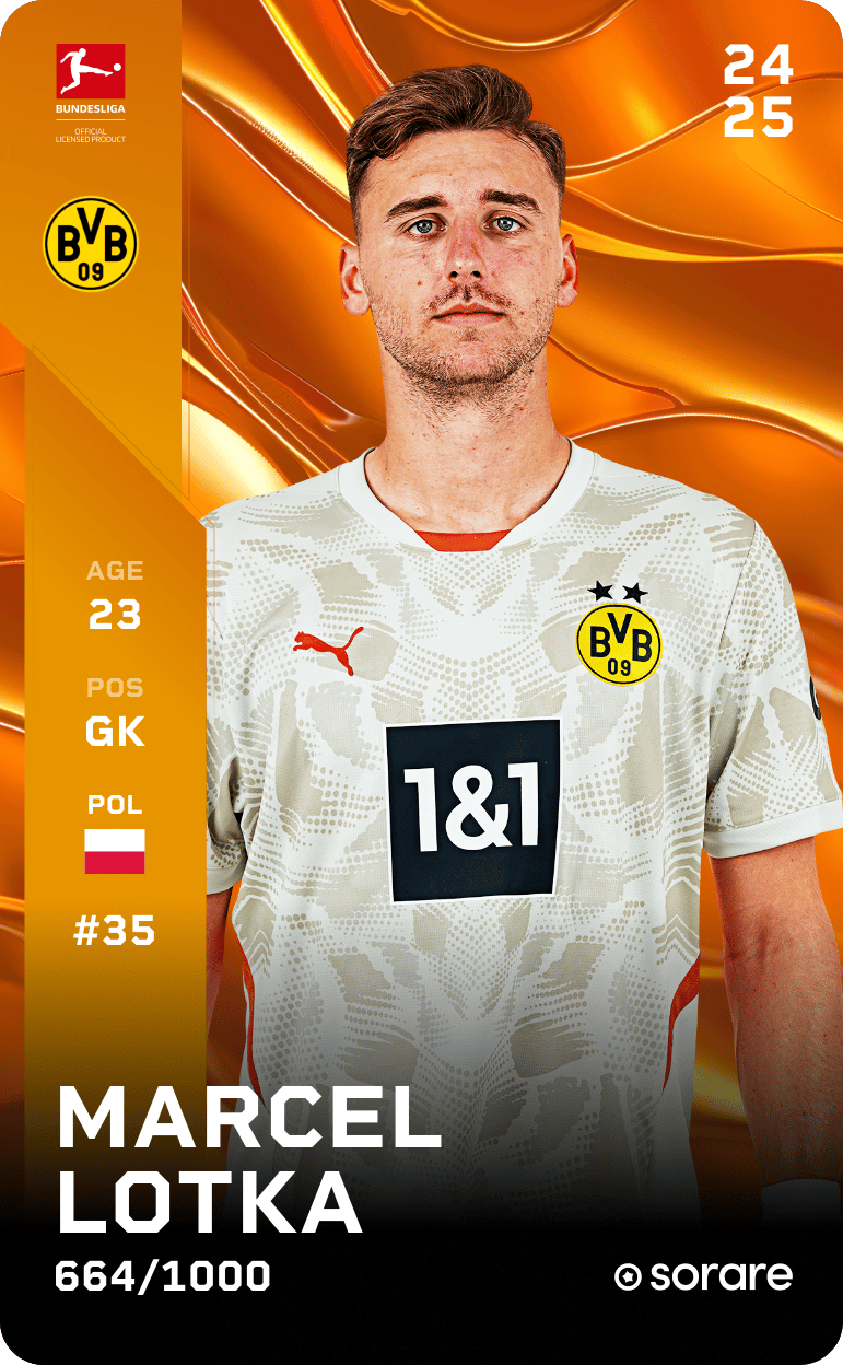 Marcel Lotka 2024-25 • Limited 664/1000