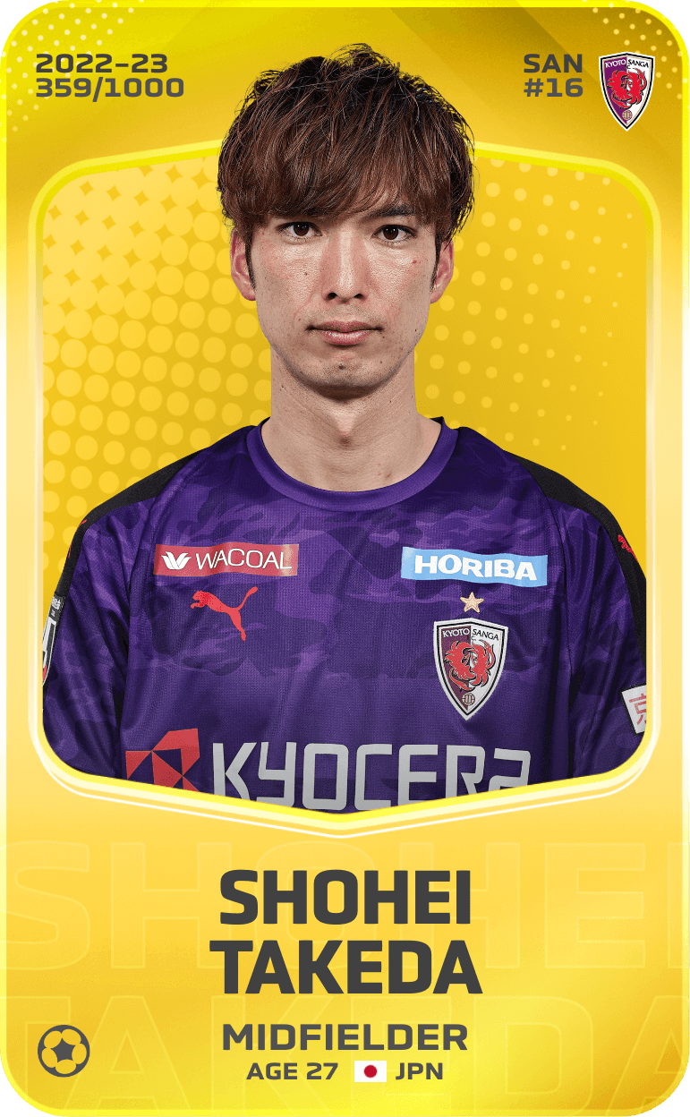 Shohei Takeda 2022-23 • Limited 359/1000