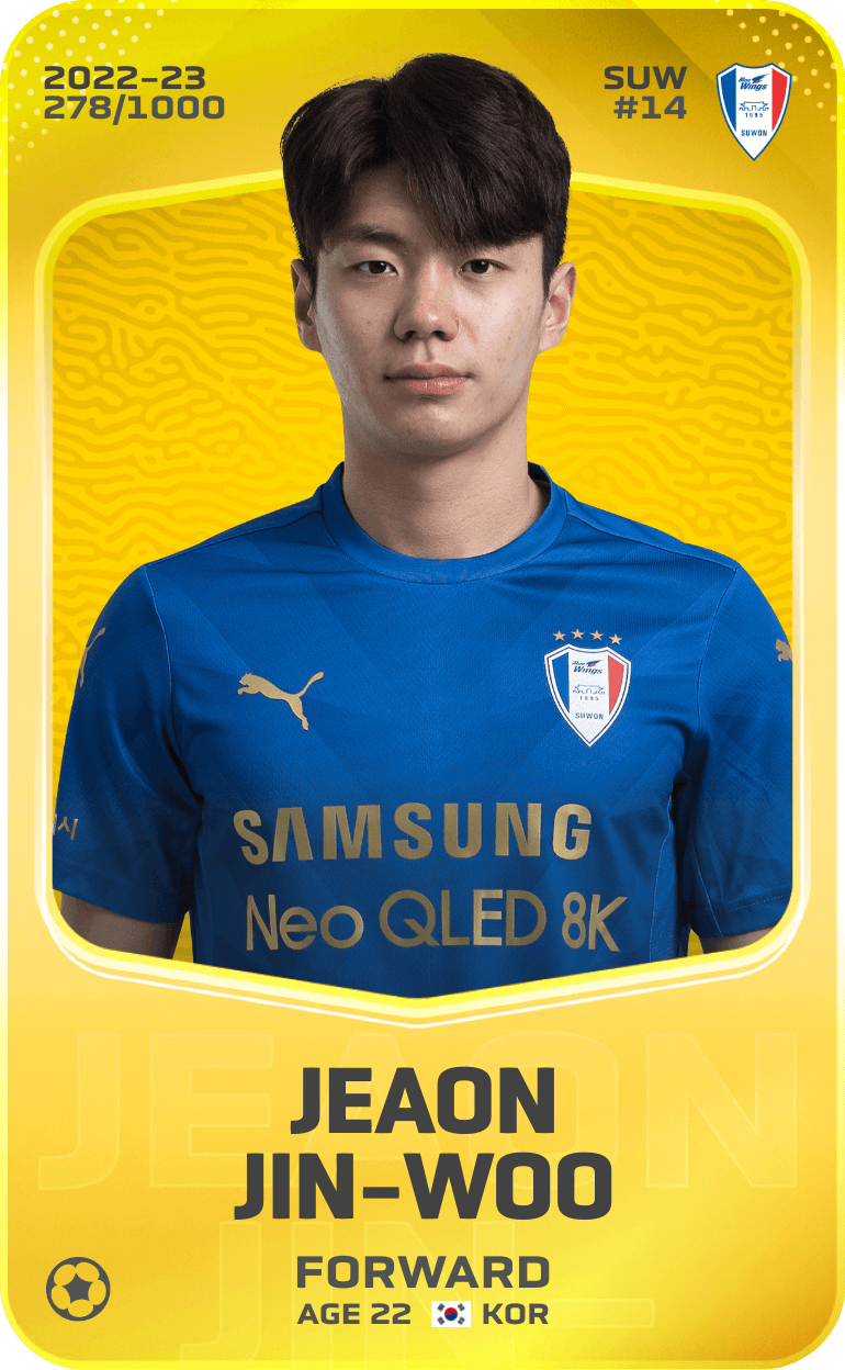 Jeaon Jin-Woo  2022-23 • Limited 278/1000