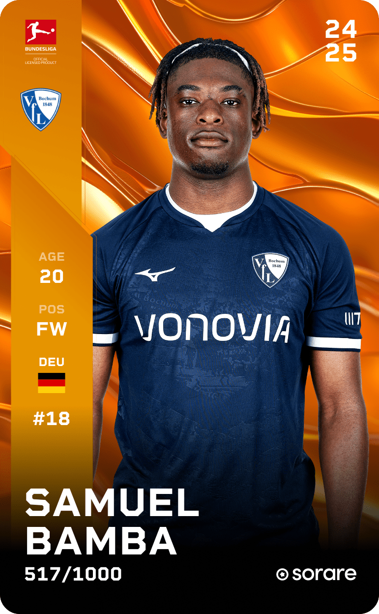 Samuel Bamba 2024-25 • Limited 517/1000
