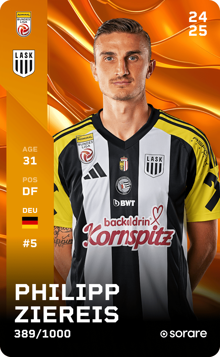 Philipp Ziereis 2024-25 • Limited 389/1000