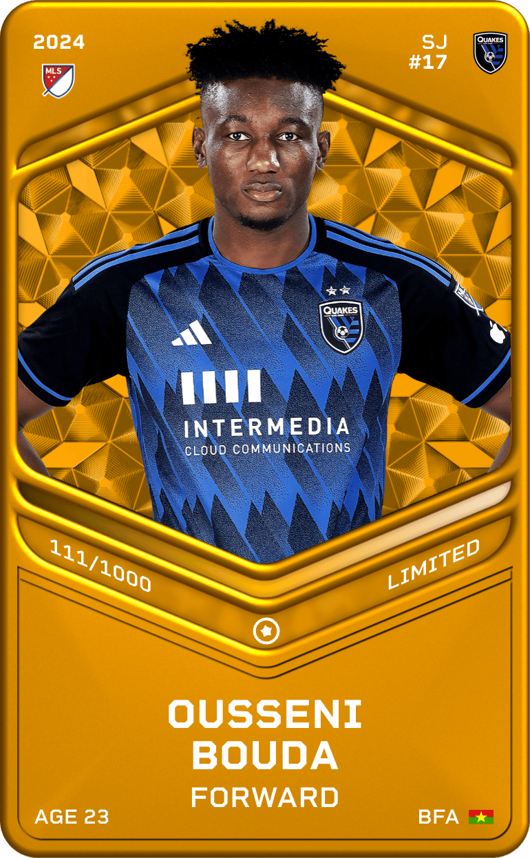 Ousseni Bouda 2024-25 • Limited 111/1000