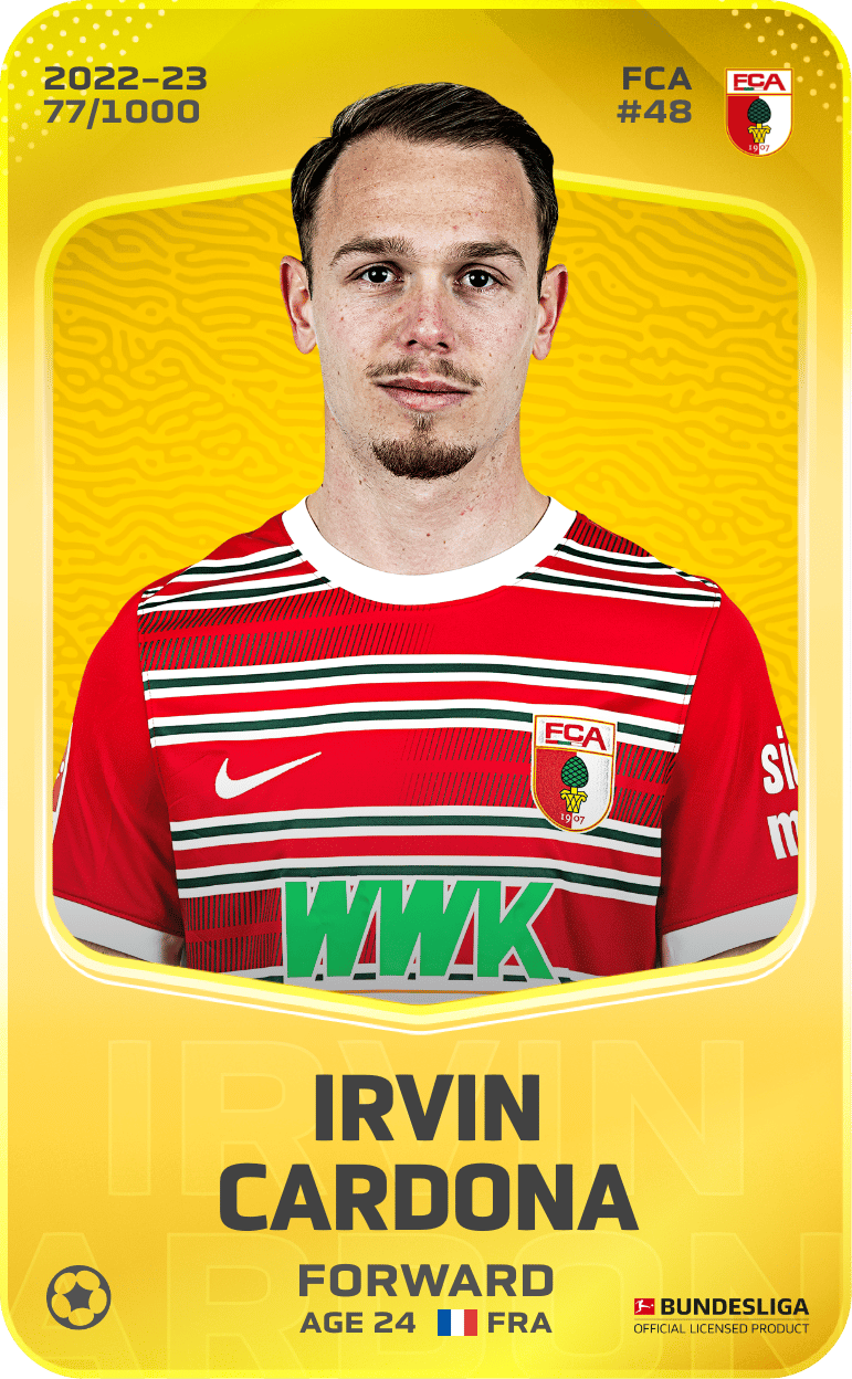 Irvin Cardona 2022-23 • Limited 77/1000