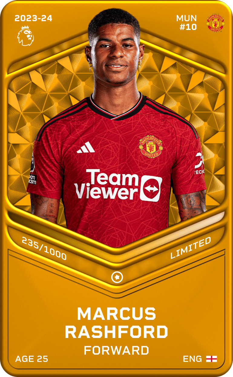 Marcus Rashford 2023-24 • Limited 235/1000