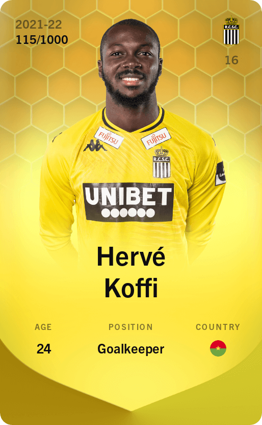 Hervé Koffi 2021-22 • Limited 115/1000