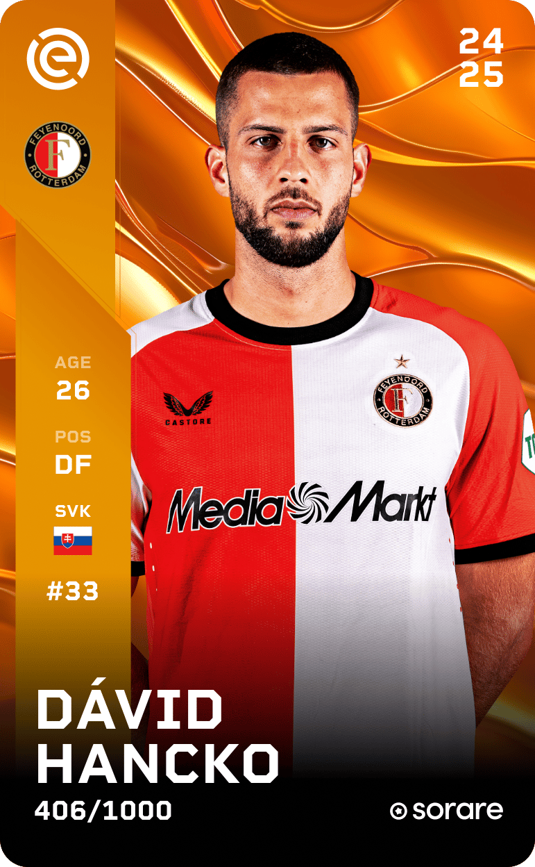 Dávid Hancko 2024-25 • Limited 406/1000