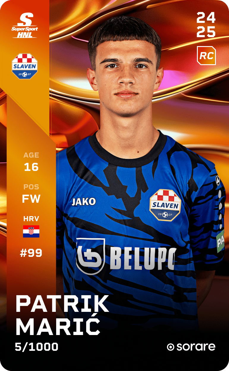 Patrik Marić 2024-25 • Limited 5/1000