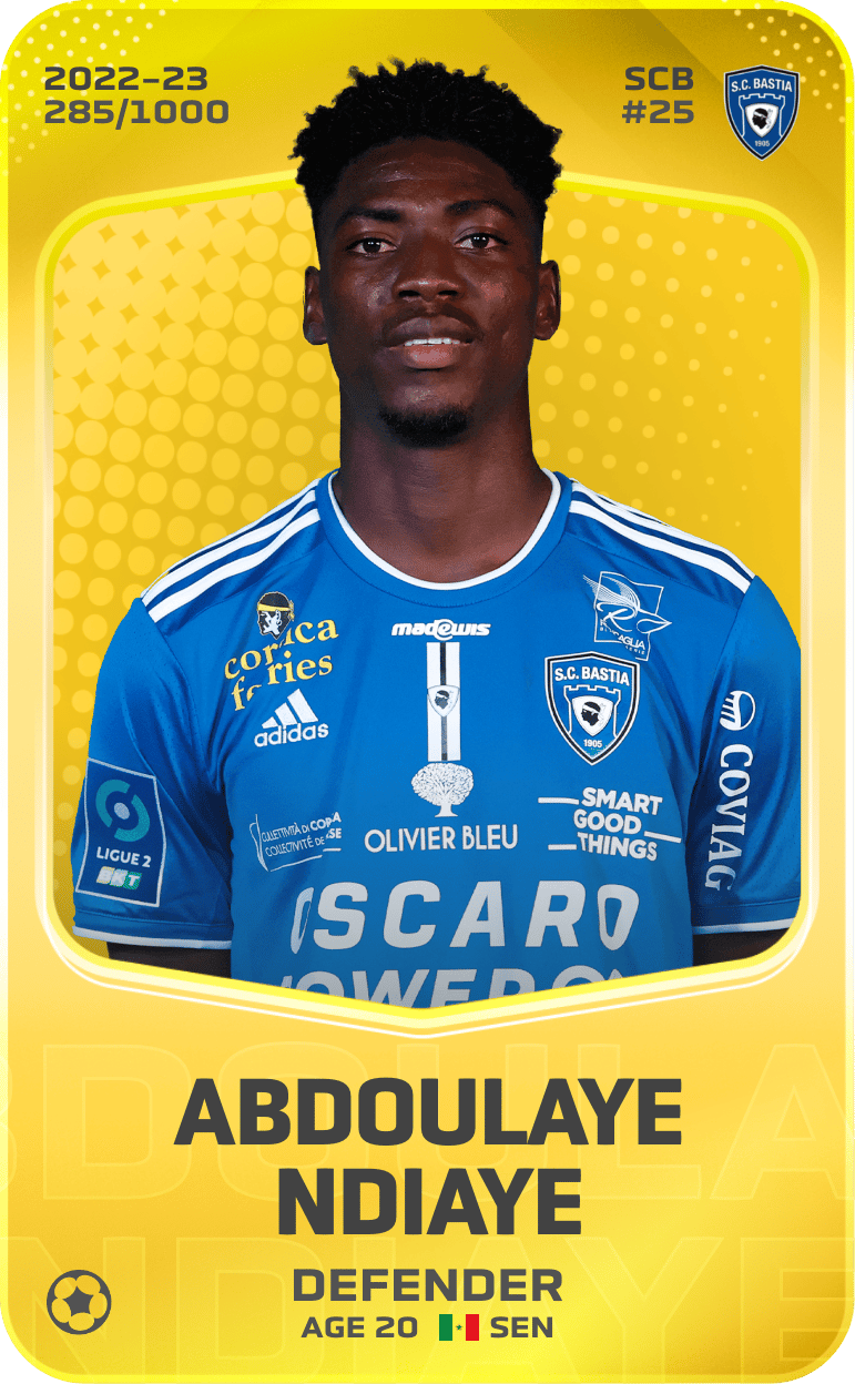 Abdoulaye Ndiaye 2022-23 • Limited 285/1000