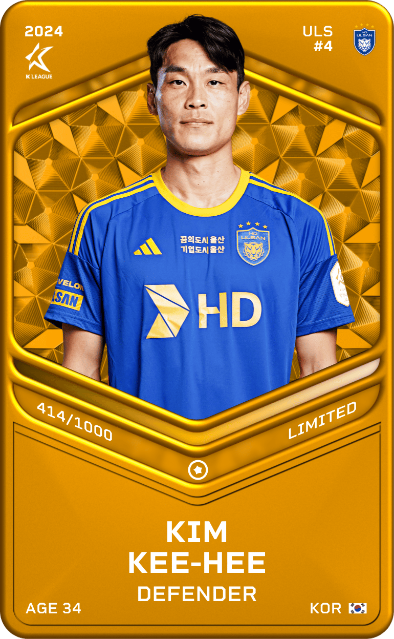 Kim Kee-Hee 2024-25 • Limited 414/1000