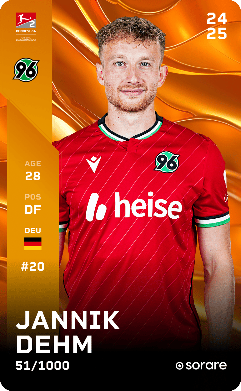 Jannik Dehm 2024-25 • Limited 51/1000