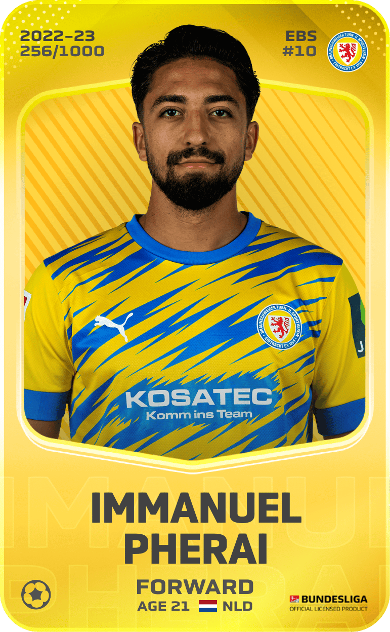 Immanuel Pherai 2022-23 • Limited 256/1000