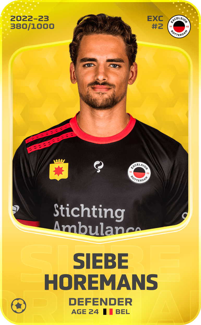 Siebe Horemans 2022-23 • Limited 380/1000