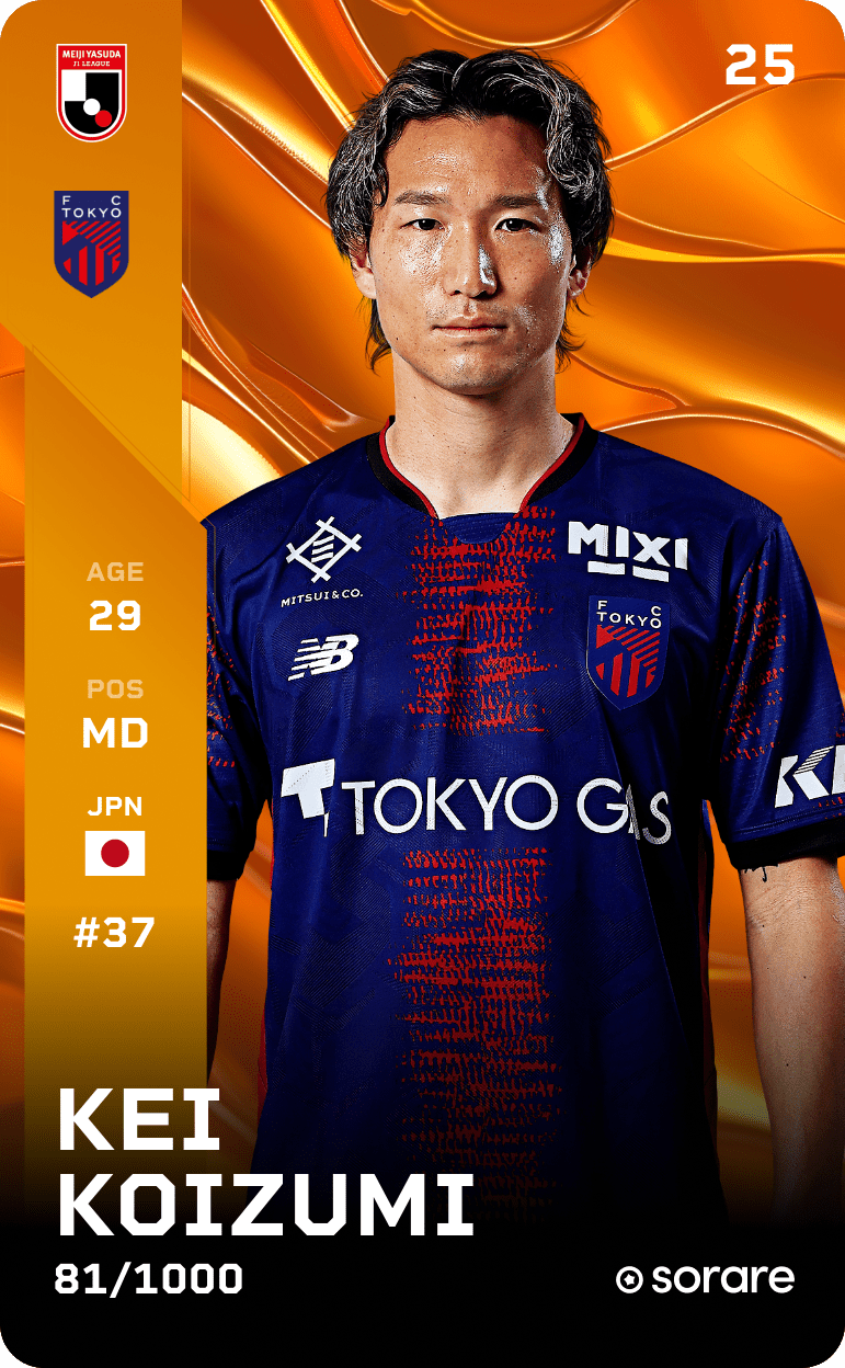 Kei Koizumi 2025-26 • Limited 81/1000