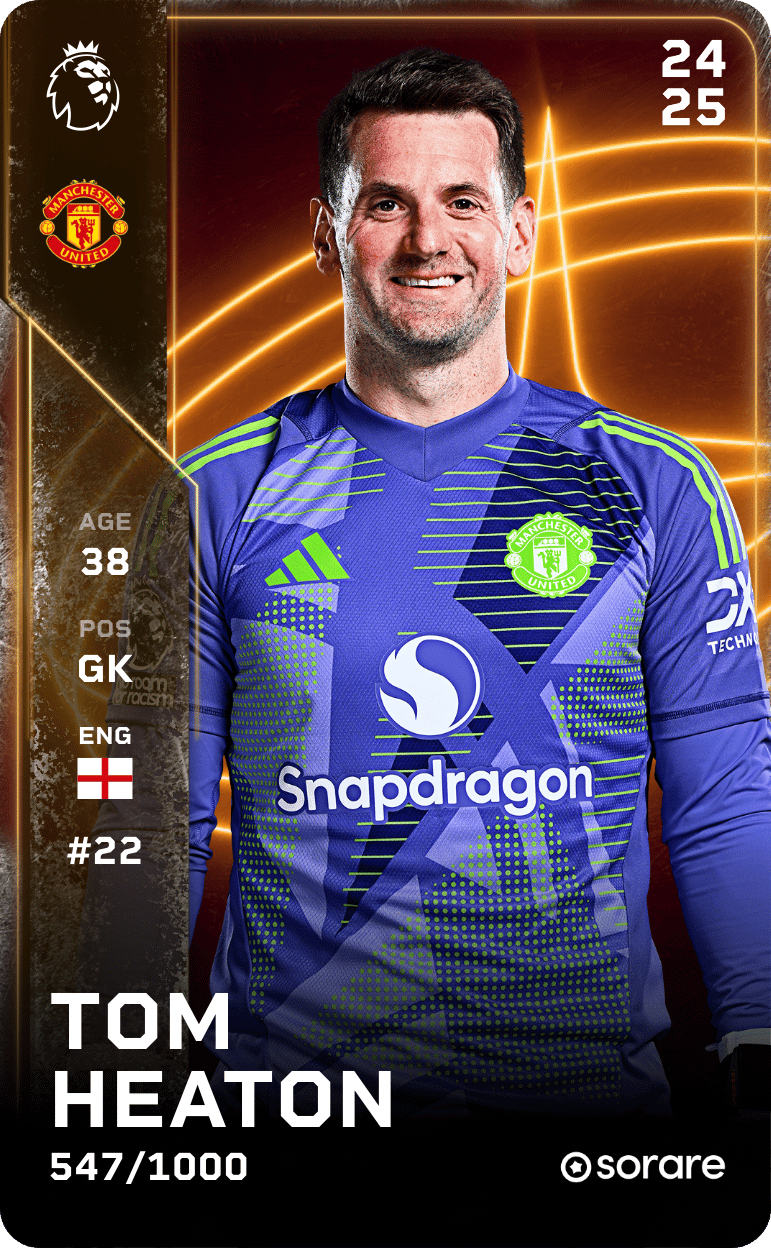 Thomas Heaton 2024-25 • Limited 547/1000