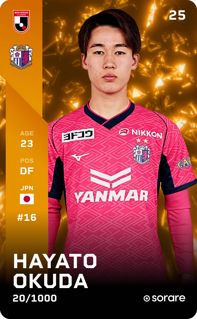 Hayato Okuda 2025-26 • Limited 20/1000