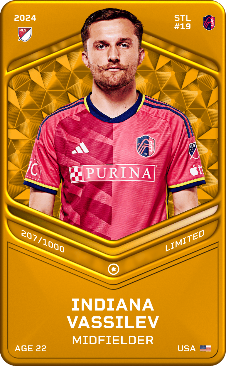 Indiana Vassilev 2024-25 • Limited 207/1000