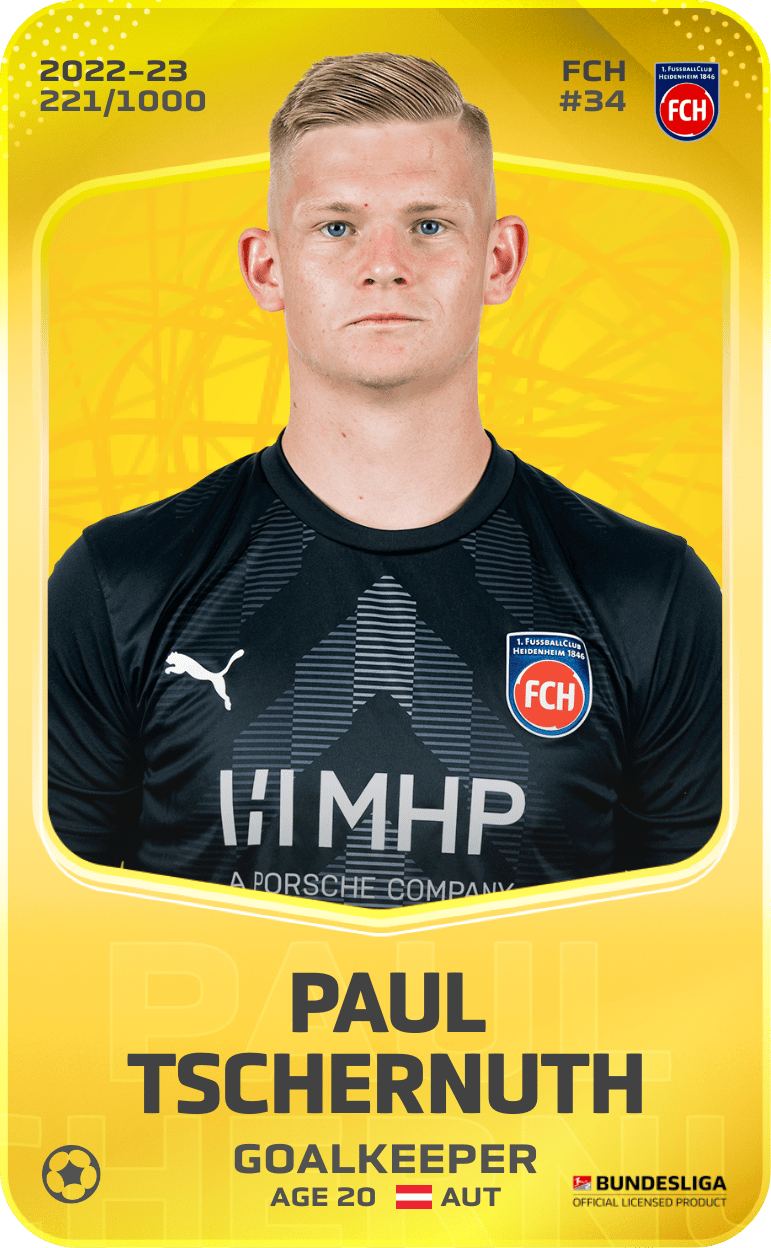 Paul Tschernuth 2022-23 • Limited 221/1000