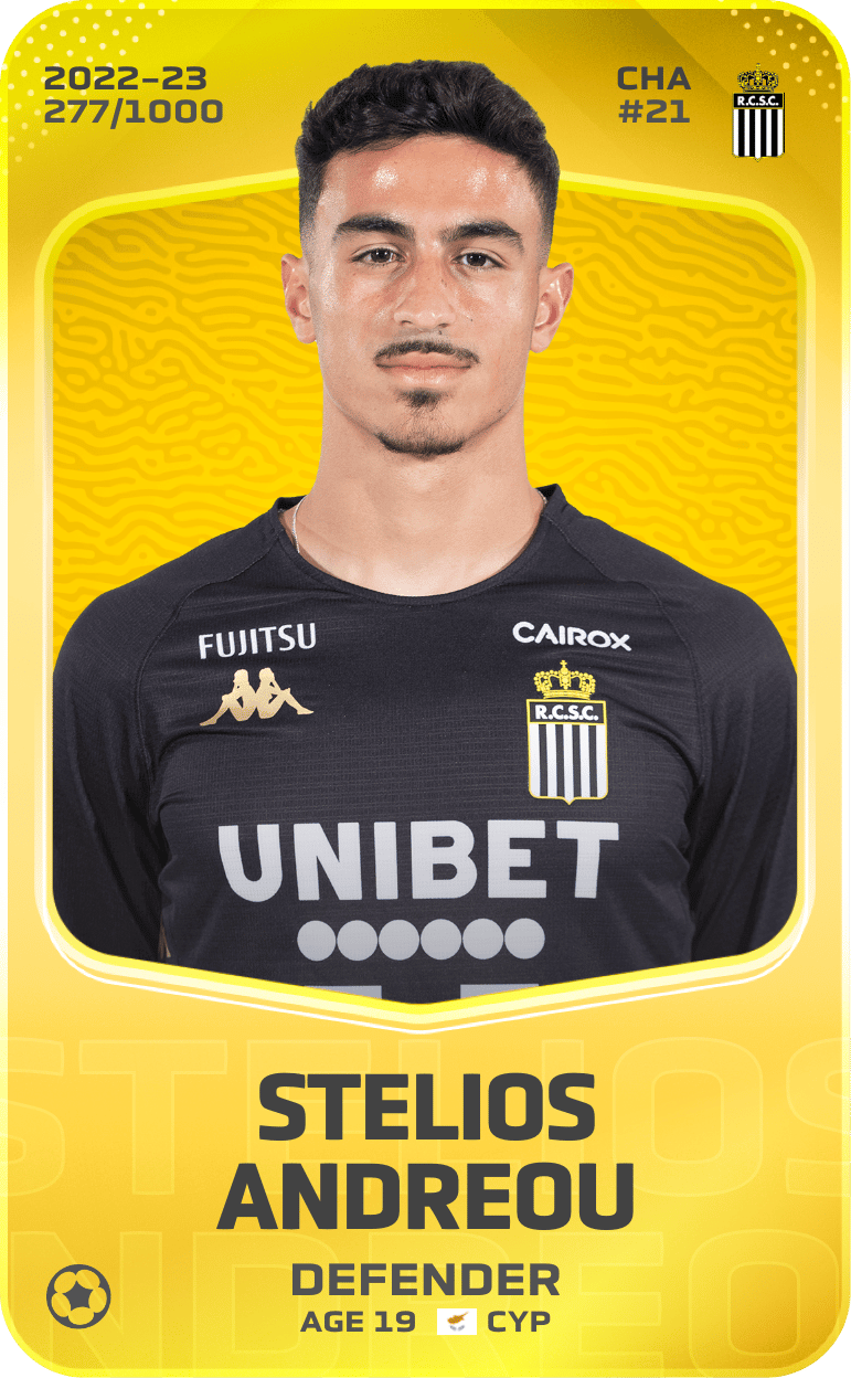 Stelios Andreou 2022-23 • Limited 277/1000