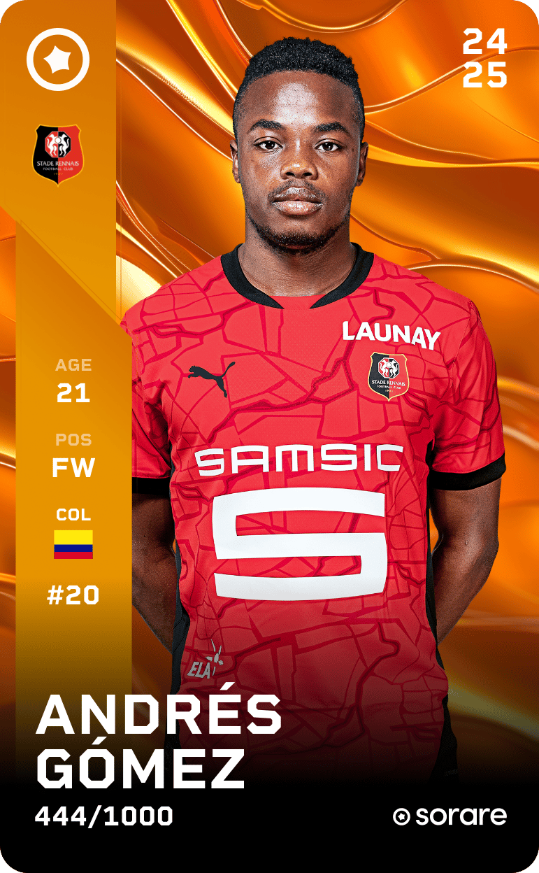 Andrés Gómez  2024-25 • Limited 444/1000