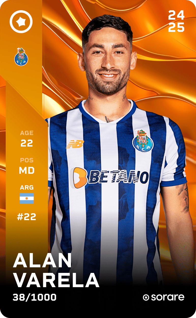 Alan Varela 2024-25 • Limited 38/1000