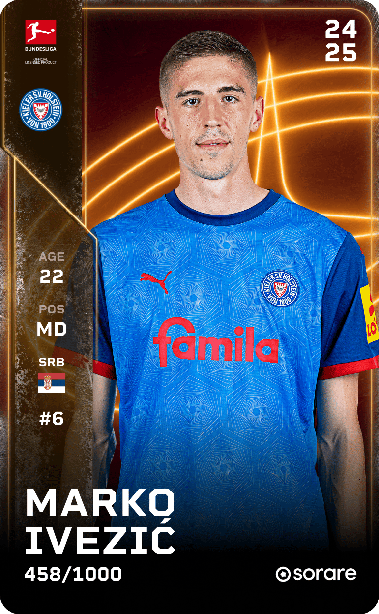 Marko Ivezić 2024-25 • Limited 458/1000