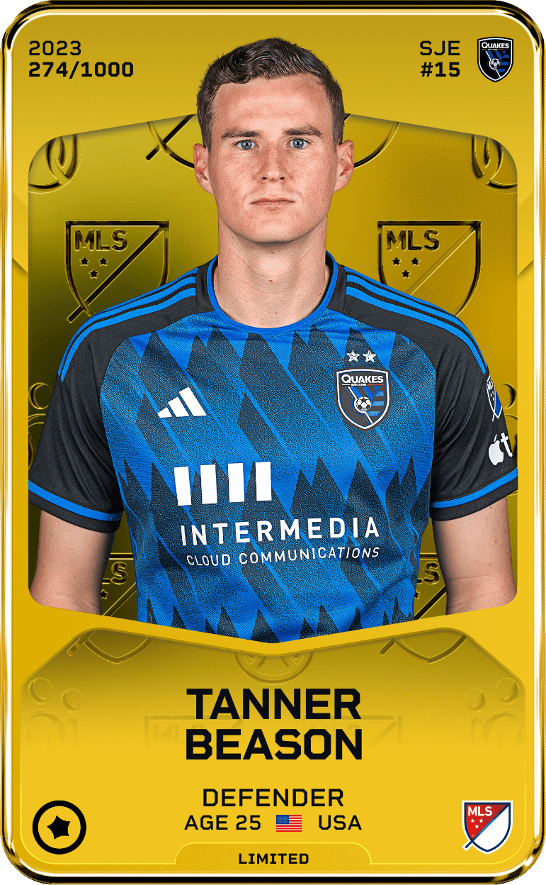 Tanner Beason 2023-24 • Limited 274/1000