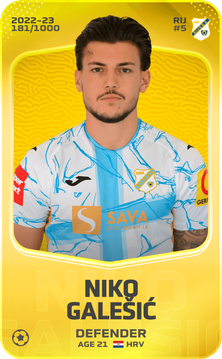 Niko Galešić 2022-23 • Limited 181/1000