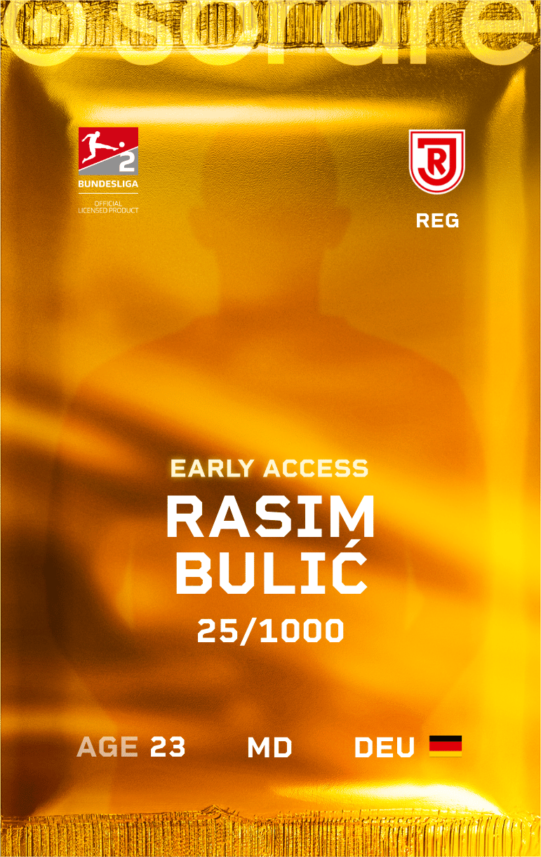 Rasim Bulić 2024-25 • Limited 25/1000