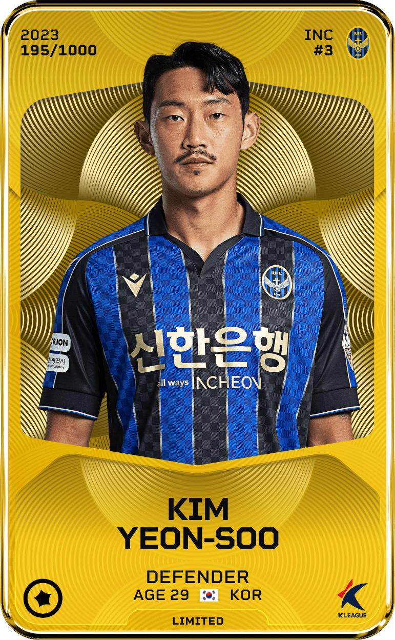 Kim Yeon-Soo 2023-24 • Limited 195/1000