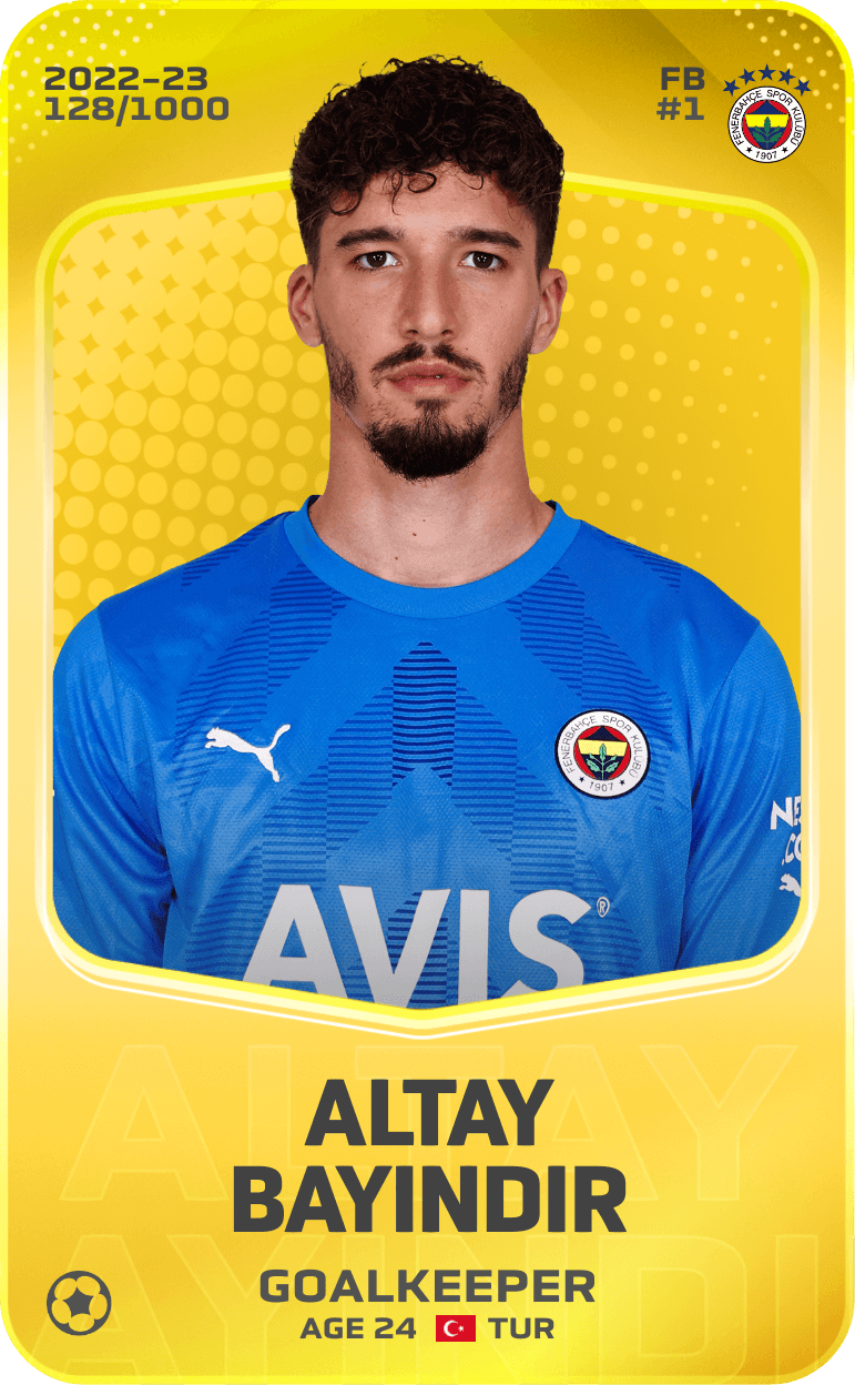 Altay Bayındır 2022-23 • Limited 128/1000