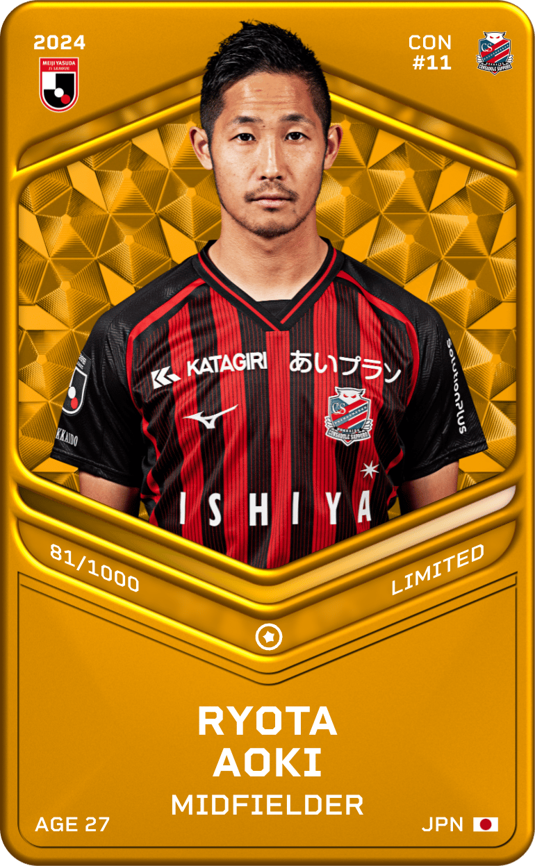 Ryota Aoki 2024-25 • Limited 81/1000