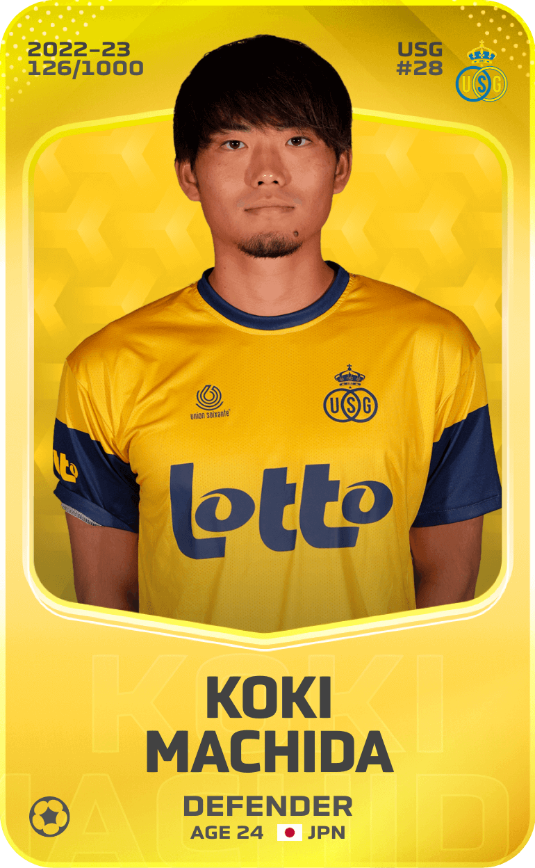 Koki Machida 2022-23 • Limited 126/1000