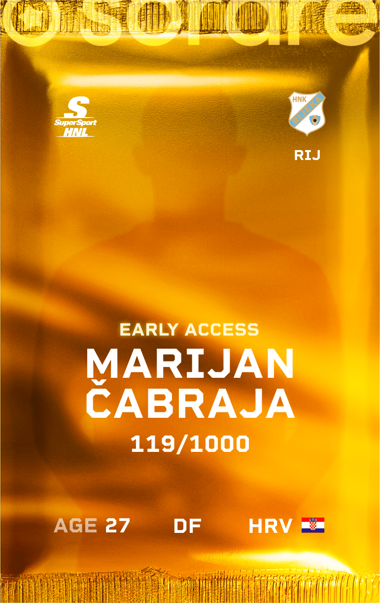 Marijan Čabraja 2024-25 • Limited 119/1000