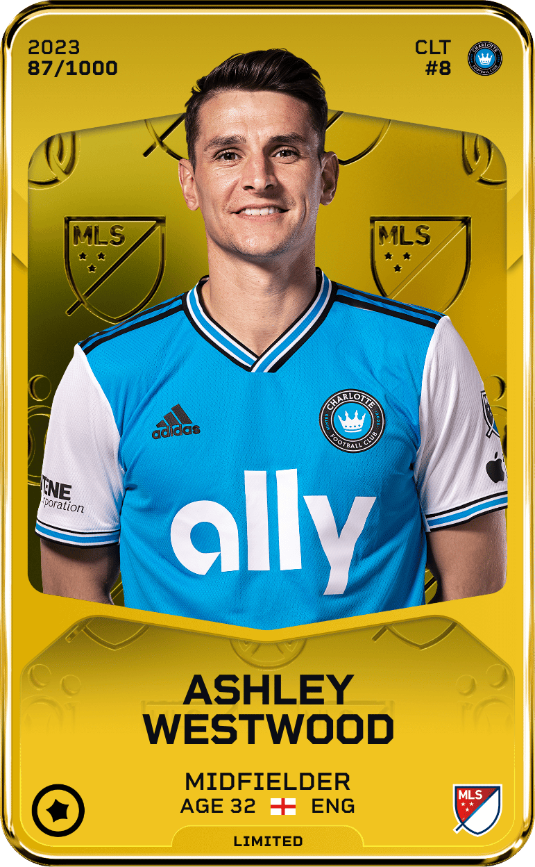 Ashley Westwood 2023-24 • Limited 87/1000