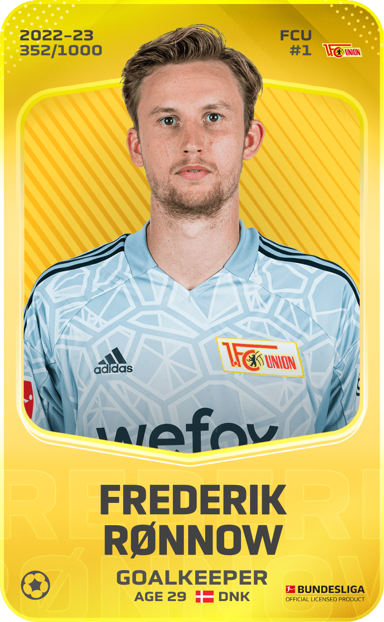 Frederik Rønnow 2022-23 • Limited 352/1000