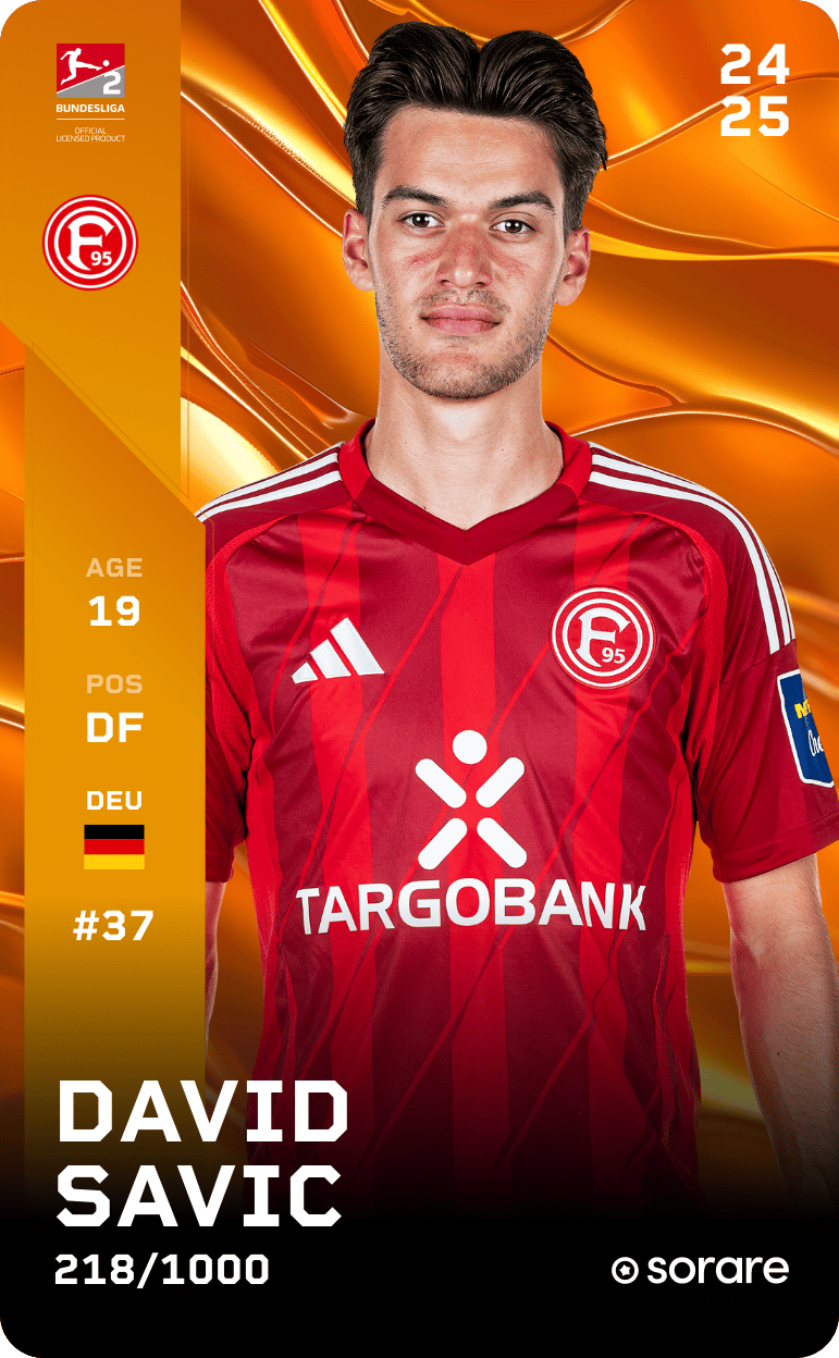 David Savic 2024-25 • Limited 218/1000