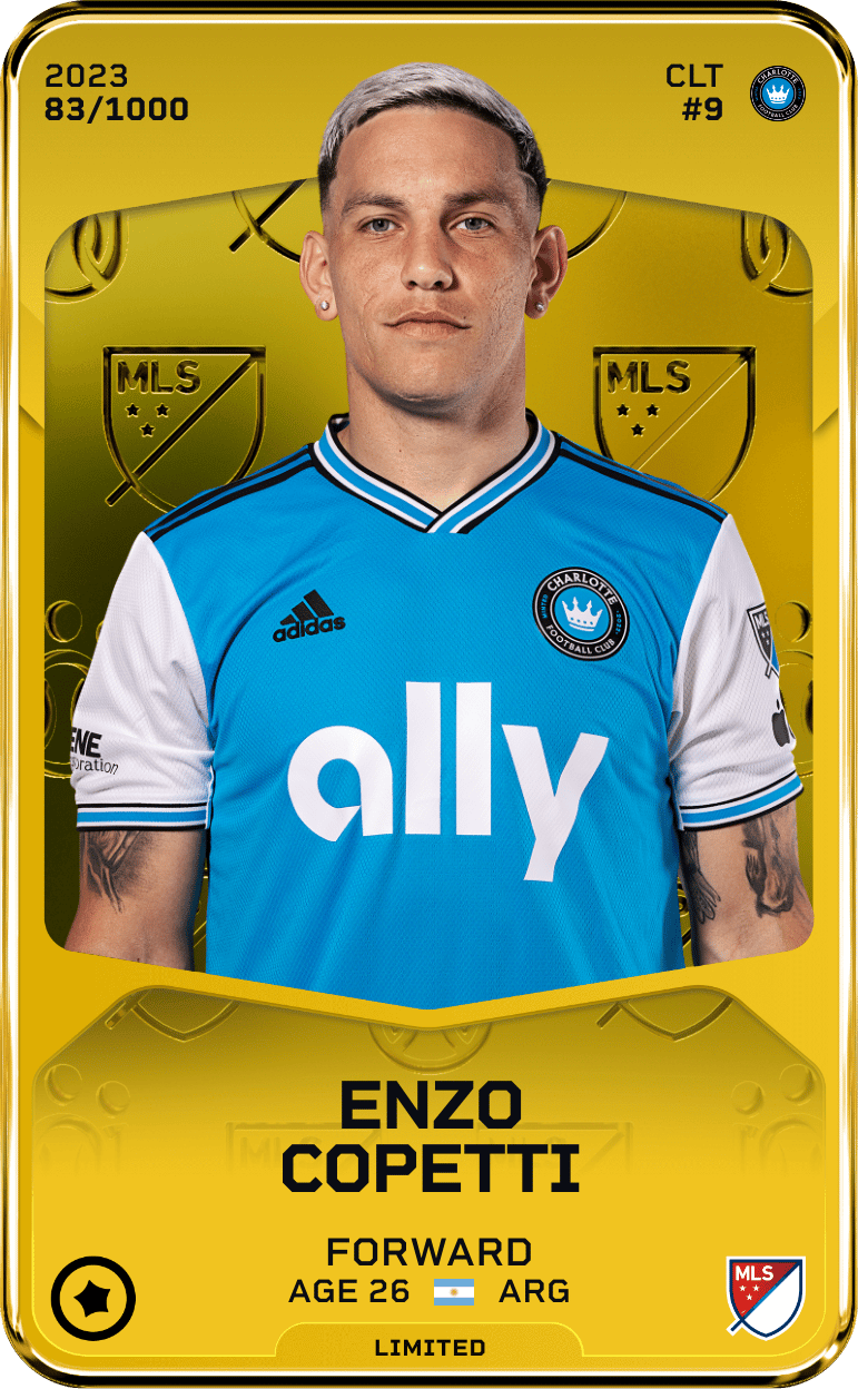 Enzo Copetti 2023-24 • Limited 83/1000