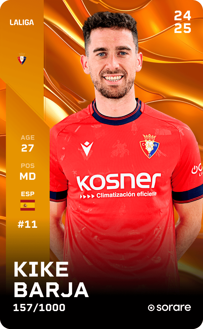 Kike Barja 2024-25 • Limited 157/1000