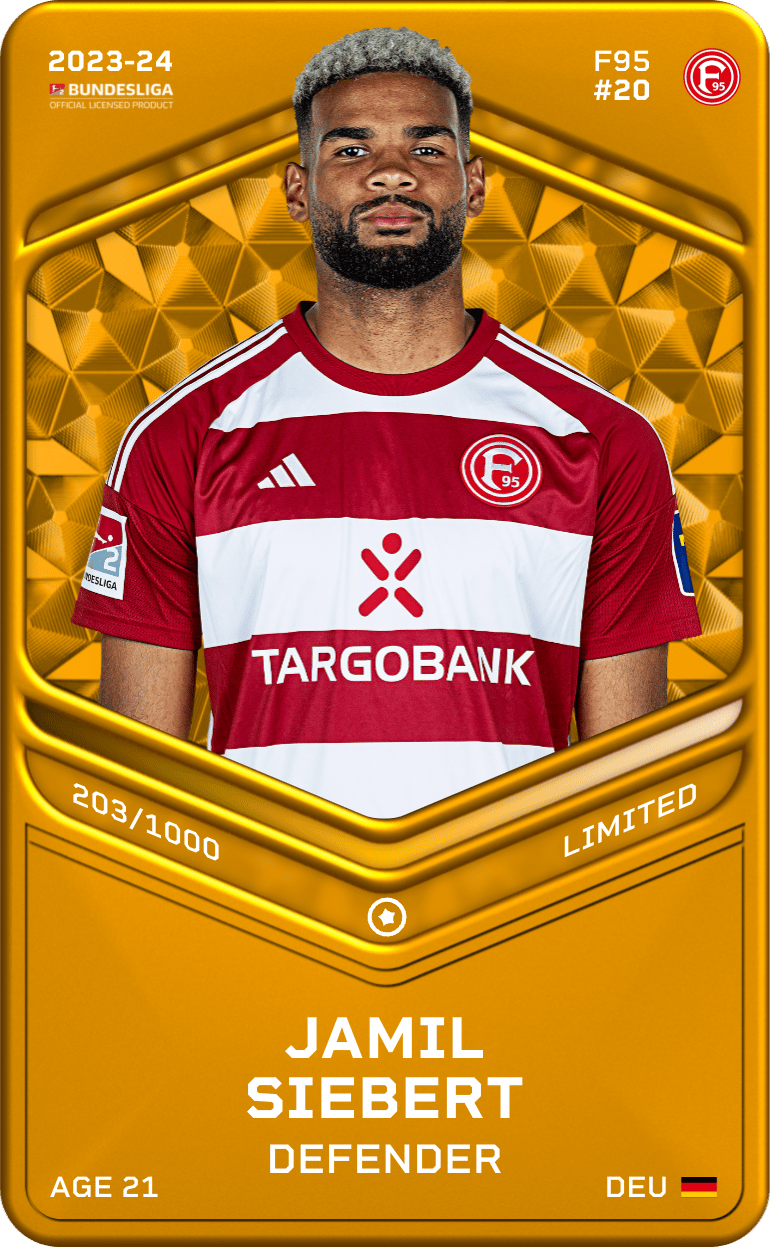 Jamil Siebert 2023-24 • Limited 203/1000