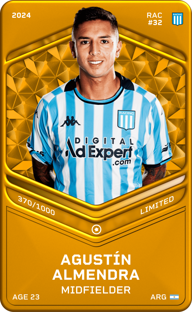Agustín Almendra 2024-25 • Limited 370/1000