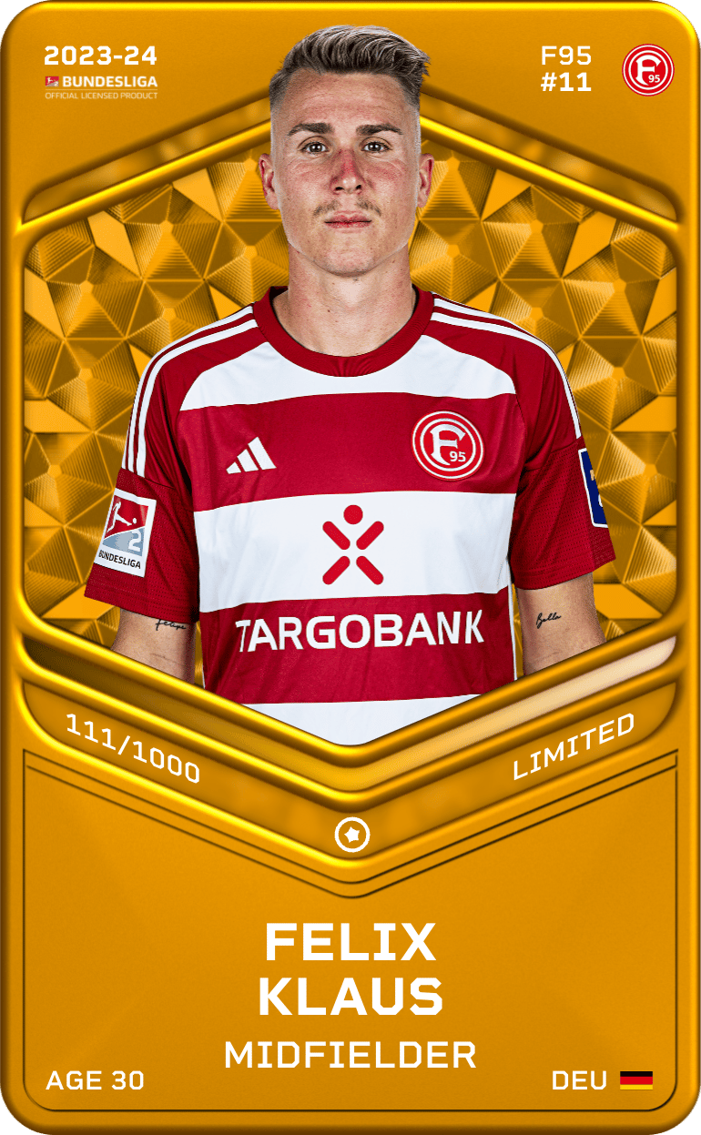 Felix Klaus 2023-24 • Limited 111/1000