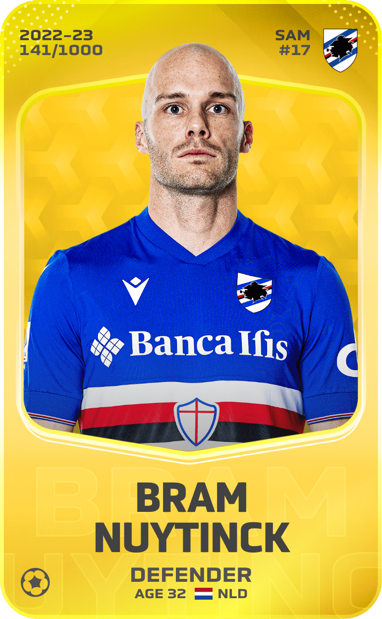 Bram Nuytinck 2022-23 • Limited 141/1000