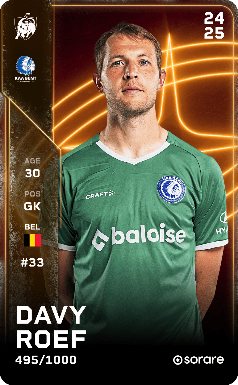 Davy Roef 2024-25 • Limited 495/1000