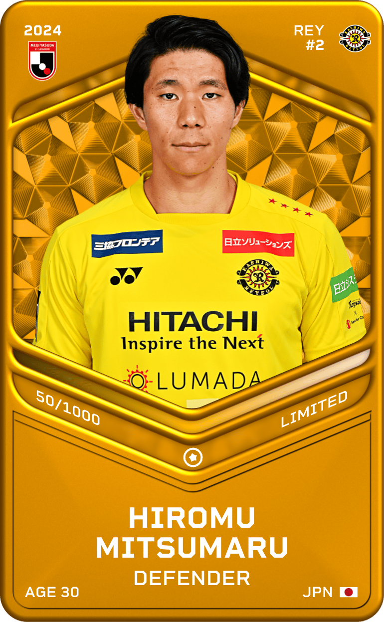 HIROMU MITSUMARU 2024-25 • Limited 50/1000
