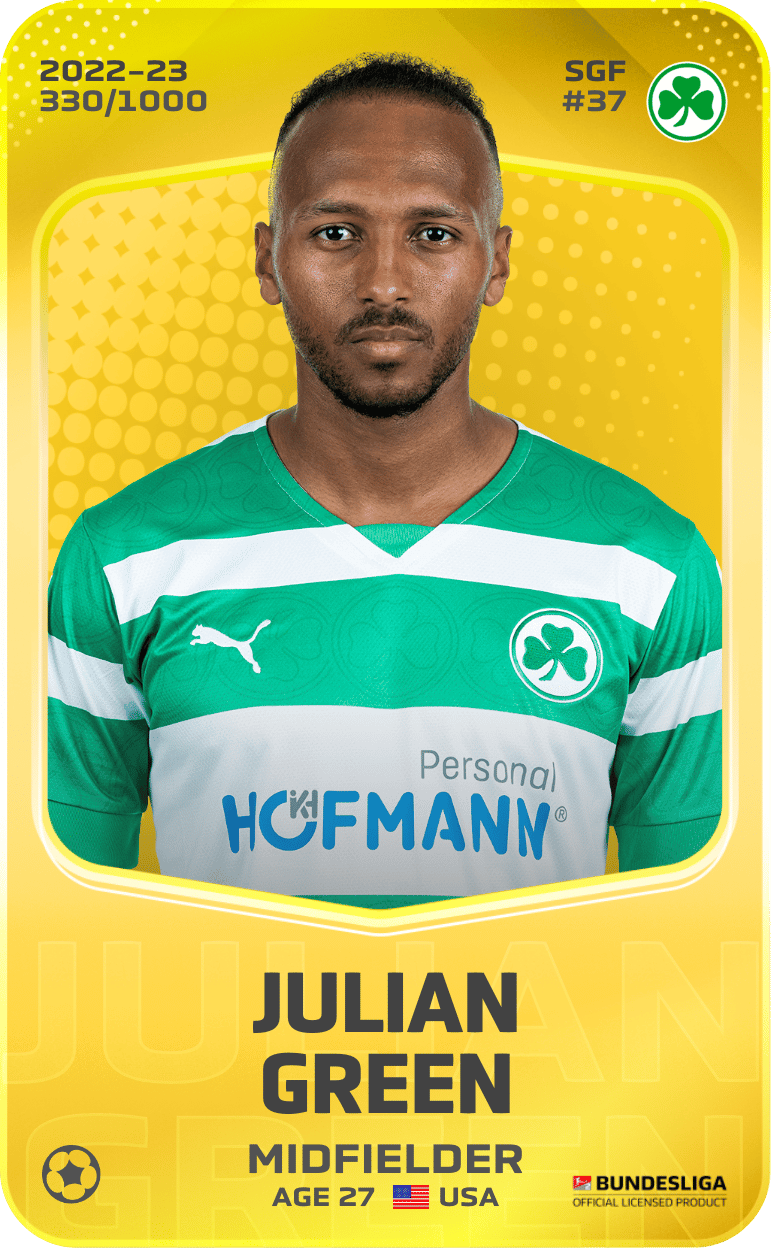 Julian Green 2022-23 • Limited 330/1000
