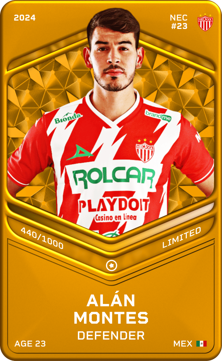 Alán Montes 2024-25 • Limited 440/1000