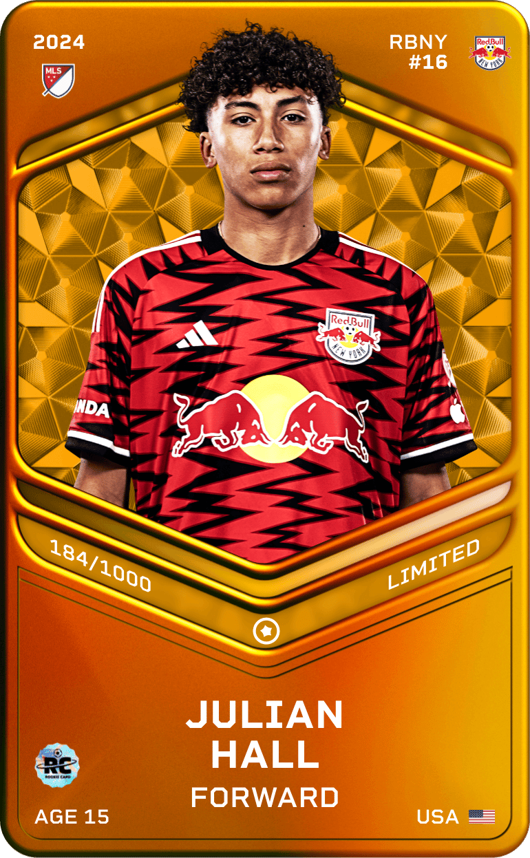 Julian Hall 2024-25 • Limited 184/1000