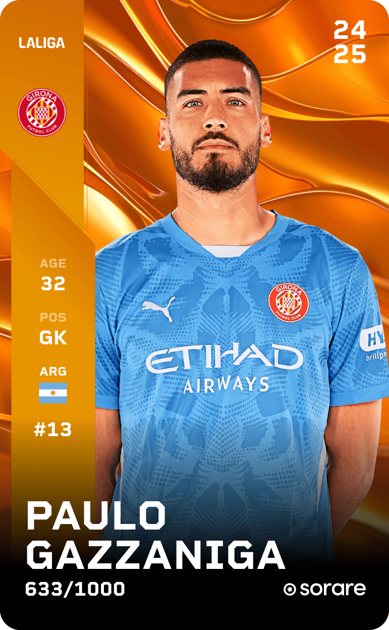 Paulo Gazzaniga 2024-25 • Limited 633/1000