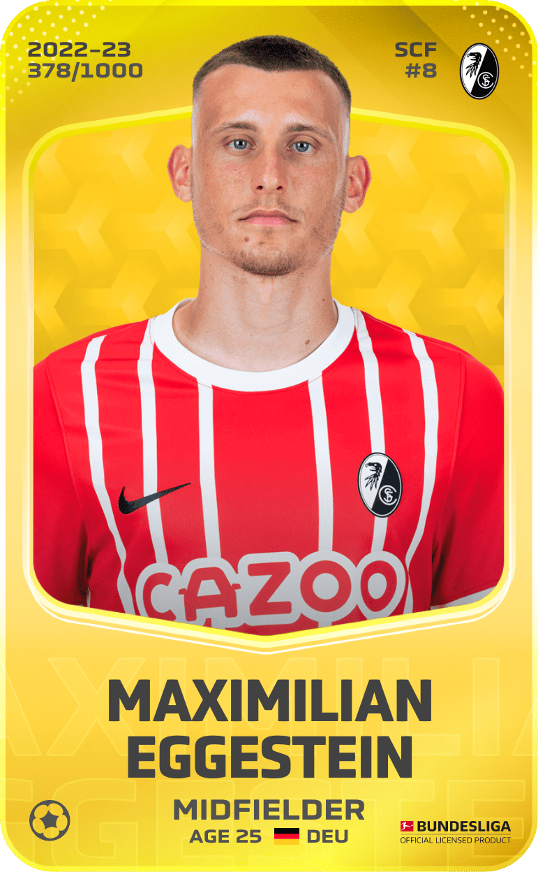 Maximilian Eggestein 2022-23 • Limited 378/1000